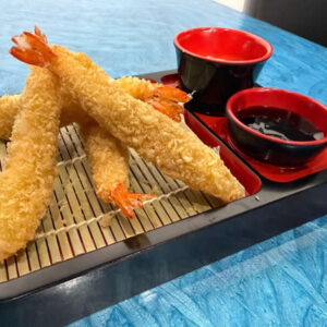 TEMPURA SHRIMP (4) AND SALSA